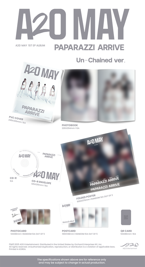 [Pre-Order] A2O MAY 1st EP 'PAPARAZZI ARRIVE' (Un-Chained Ver.)